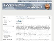 Tablet Screenshot of daoudkuttab.com